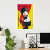 Boy Playing with Matches - Matchbox Print - Czech ポスター (ホームオフィス)