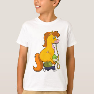 Boy.PNGを使用した馬 Tシャツ