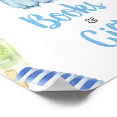 Boy Popsicle赤ちゃんシャワー本とギフト ポスター (角)