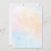 Boy’s Teddy Bear Birthday 5th Party  招待状 (裏面)