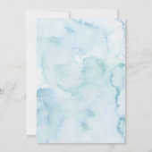 Boy Snowboarding Birthday 招待状 (裏面)