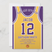 Boy Sports Birthday Invitation 招待状 (正面)