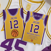 Boy Sports Birthday Invitation 招待状