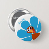 Boy Thanksgiving Gender Reveal 缶バッジ (正面&裏面)