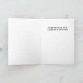 Boy Thinking of You Away at Summer Camp for Kids カード (内部)