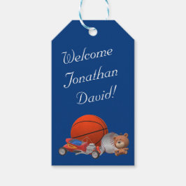 Boy Toysをテーマにしたギフトラベル ギフトタグ