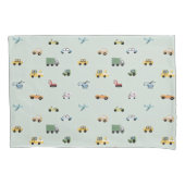 Boy truck, vehicle pattern 枕カバー (正面)