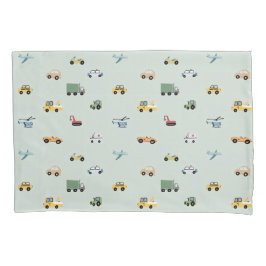 Boy truck, vehicle pattern 枕カバー