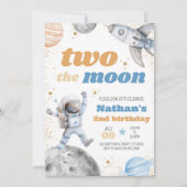 Boy Two the Moon バースデー 招待状 (正面)