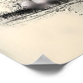 Boy with Paper Plane – Street Art Graffiti Poster ポスター (角)