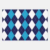 BoyBand アーガイル ラッピングペーパーシート (正面3)