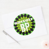 BOYCOTT BP - 6ステッカーパック ラウンドシール (封筒)