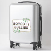 Boycott Bullies Sticker 2 シール (スーツケース)