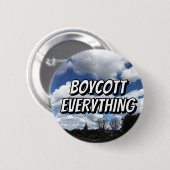 BOYCOTT EVERYTHING (言葉を変えるかもしれない) 缶バッジ (正面&裏面)