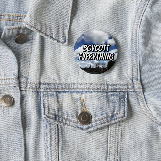 BOYCOTT EVERYTHING (言葉を変えるかもしれない) 缶バッジ (インサイチュ)