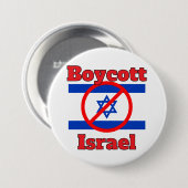 Boycott Israel Button 缶バッジ (正面&裏面)