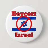 Boycott Israel Button 缶バッジ (正面)