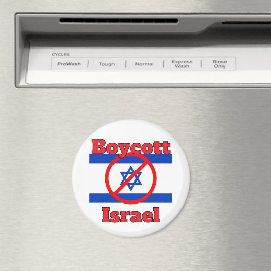 Boycott Israel Magnet マグネット (インサイチュ (食洗機))