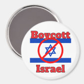 Boycott Israel Magnet マグネット (正面/裏面)