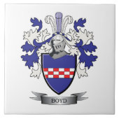 Boydの家紋の紋章付き外衣 タイル (正面)