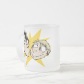 Boyfrans フロストグラスマグカップ (正面左)