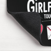 Boyfriend Ask Her Will You Be My Girlfriend Valent マウスパッド (コーナー)