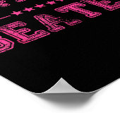 Boyfriend Beater Funny Design 507eaff4f4b81bf657ea ポスター (角)