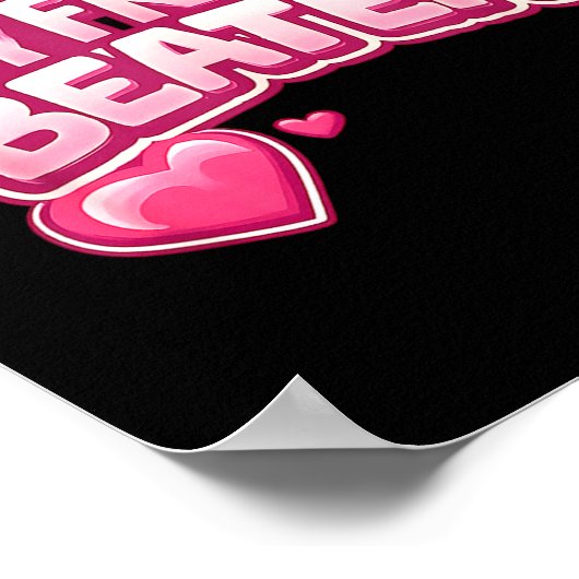 Boyfriend Beater Funny Tee ポスター (角)