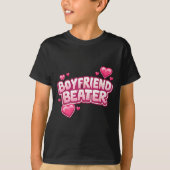 Boyfriend Beater Funny Tee  Tシャツ (正面)