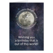 Boyfriend Birthday To The Moon And Back  (正面)