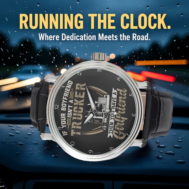 Boyfriend Isn't Trucker? You Have Girlfriend! 腕時計 (クリエイターアップロード済み)