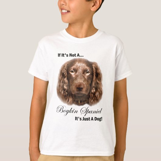 Boykinのスパニエル犬の芸術のギフト Tシャツ (正面)