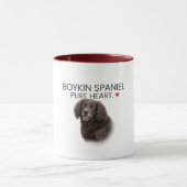 Boykin Spaniel Pure Heart Coffee Mug マグカップ (中央)