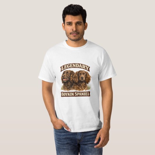Boykin Spaniel Tシャツ (正面フル)