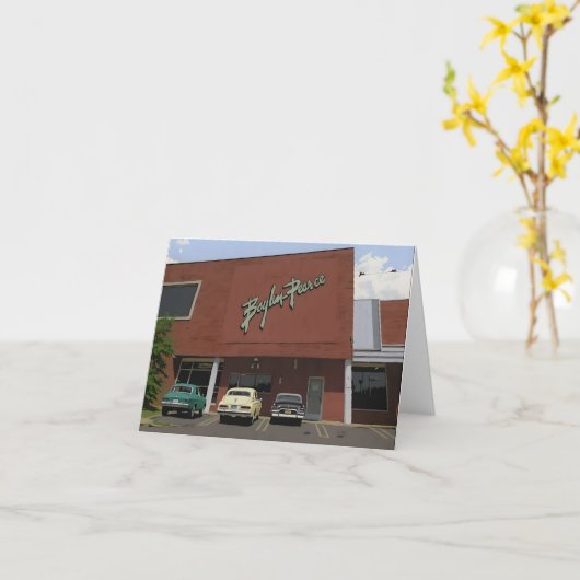 Boylan-Pearce Illlustration - Raleigh N.C. カード (黄色い花)