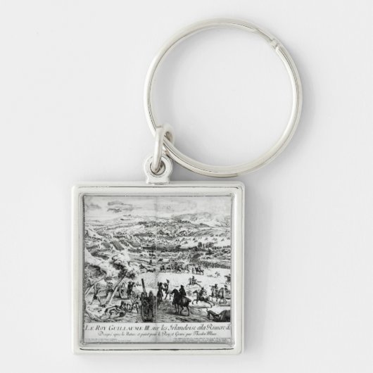 Boyne、c.1690の戦い キーホルダー (正面)