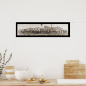 Boyne City, MI Tanning写真1913 ポスター (キッチン)