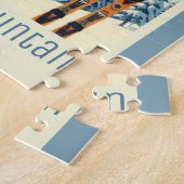 Boyne Mountain Michigan ski vacation game ジグソーパズル (側面)