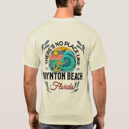 Boynton Beach, Florida Tシャツ (裏面)