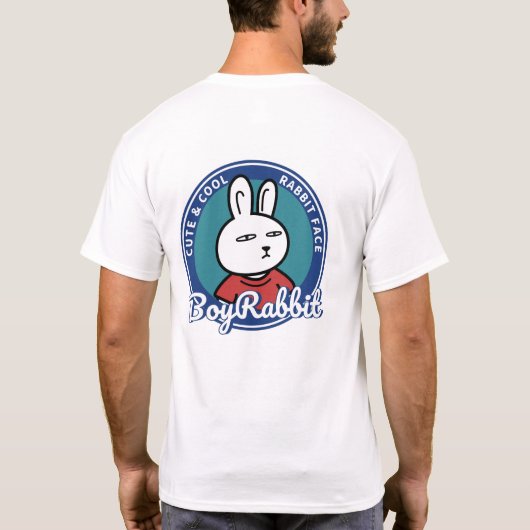 BoyRabbit #wa01 Tシャツ (裏面)