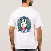 BoyRabbit#wa02 Tシャツ (裏面)