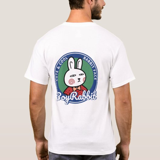 BoyRabbit#wa02 Tシャツ (裏面)