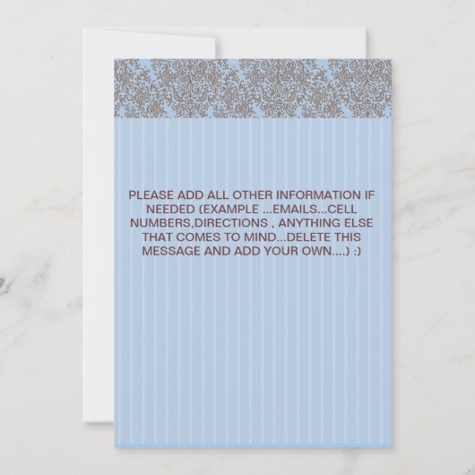 BOYS確認招待状 招待状 (裏面)