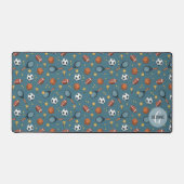 Boys クール Sports Gaming Kids デスクマット (正面)