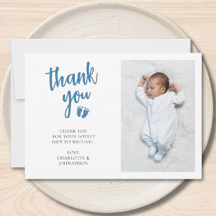Boy's Baby Showerの写真 サンキューカード