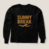 Boys Bella+Canvas Tri-blend Long Sleeve Shirt, Sol (デザイン正面)