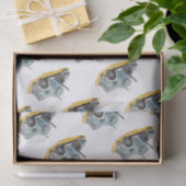 Boys Birthday Party Blue Semi Truck 薄葉紙 (ギフト)