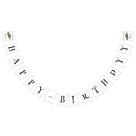 Boys birthday party with two toned sedan バンティングフラッグ (全)