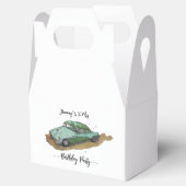 Boys birthday party with two toned sedan フェイバーボックス (オープン)