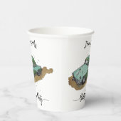 Boys birthday party with two toned sedan 紙コップ (右)